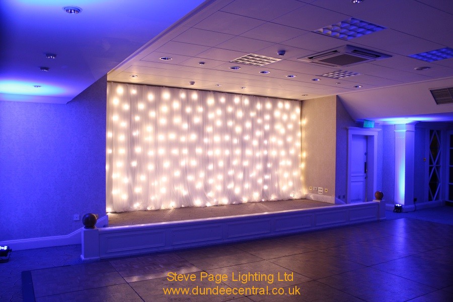 crieff wedding lighting